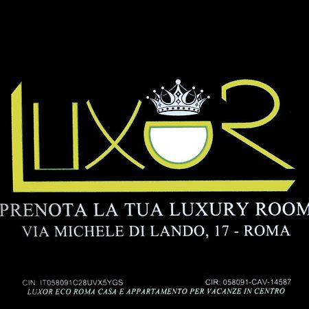 Luxor Eco Roma Casa E Appartamento Per Vacanze In Centro Piazza Bologna, Colosseo, Piazza Di Spagna, Vaticano, San Pietro, Sapienza, Fontana Di Trevi, Piazza Navona, Trastevere, Tiburtina, Termini, Aeroporto Екстериор снимка