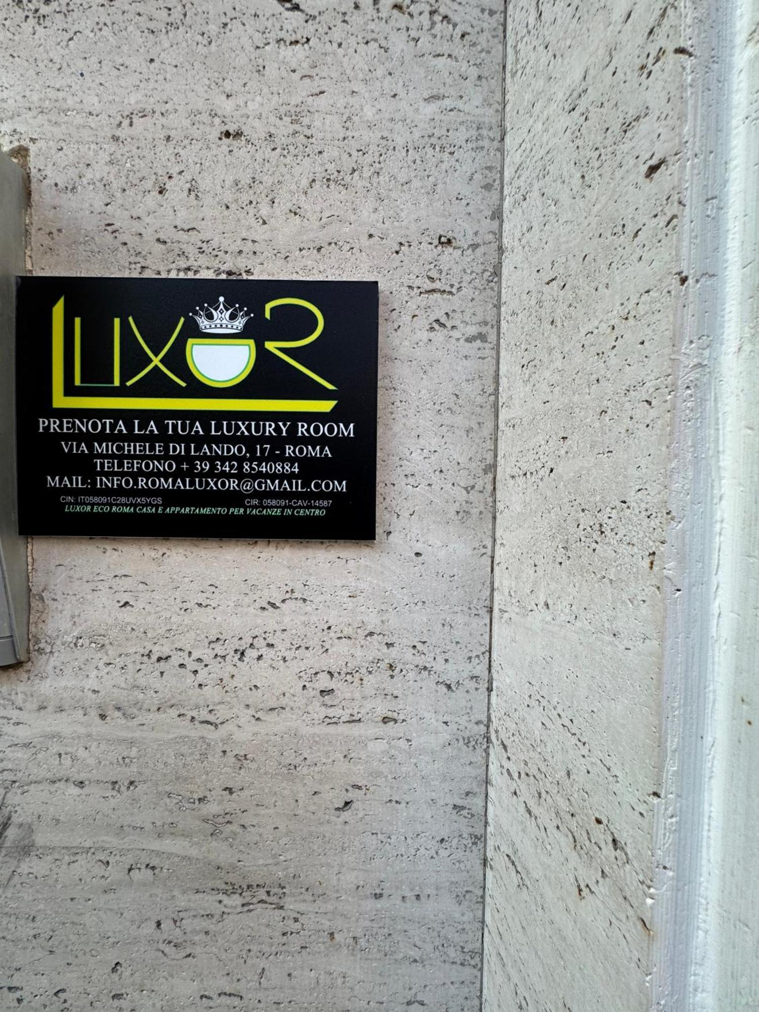 Luxor Eco Roma Casa E Appartamento Per Vacanze In Centro Piazza Bologna, Colosseo, Piazza Di Spagna, Vaticano, San Pietro, Sapienza, Fontana Di Trevi, Piazza Navona, Trastevere, Tiburtina, Termini, Aeroporto Екстериор снимка